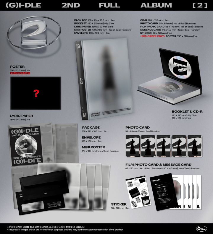 (G)I-DLE - 2nd Full album (ver.3)