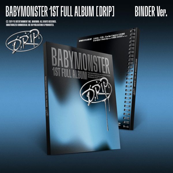 BABYMONSTER - 1st Full Album 'DRIP' (Binder ver.)