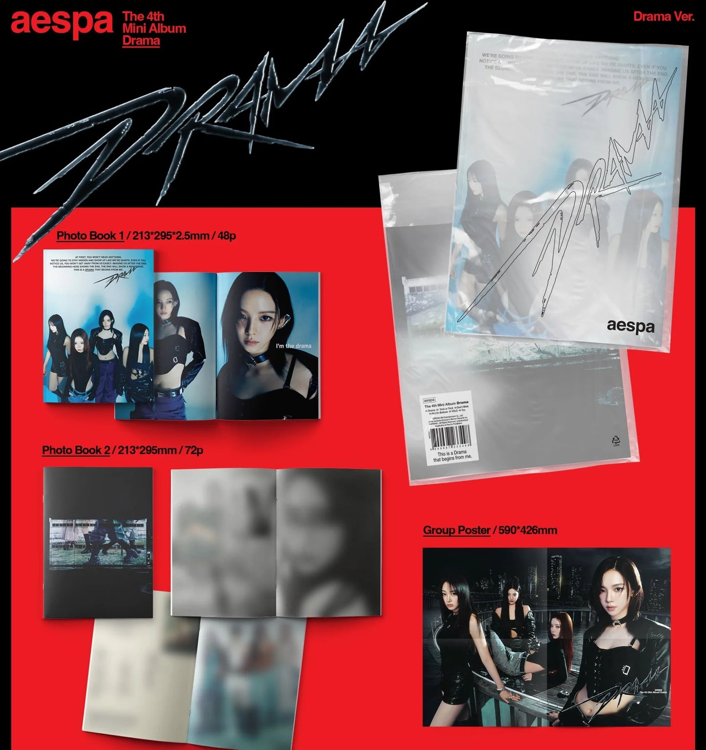 aespa Drama 4th Mini Album (Drama ver.)