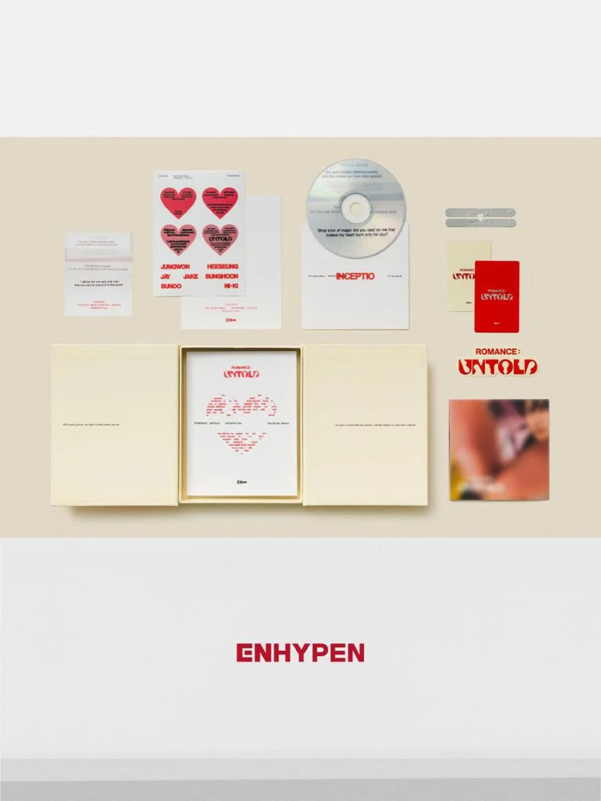 ENHYPEN - ROMANCE : UNTOLD Album (INCEPTIO ver.)