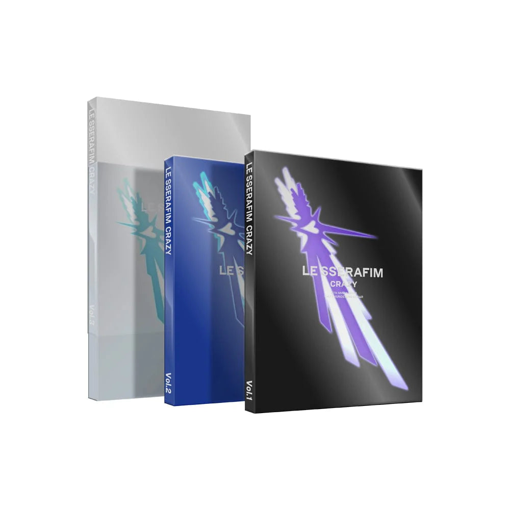 LE SSERAFIM - 4th Mini Album CRAZY (ver. 1)