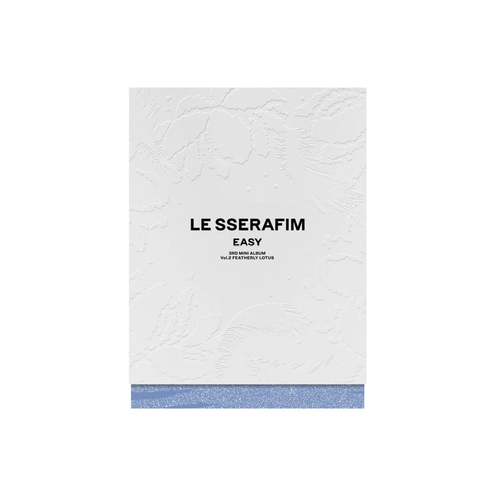 LE SSERAFIM - EASY 3rd Mini-Album (FEATHERLY LOTUS ver.)