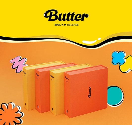 BTS - Butter Album Cream (yellow)