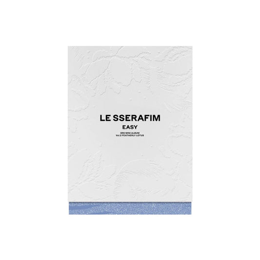 LE SSERAFIM - EASY 3rd Mini-Album (FEATHERLY LOTUS ver.)